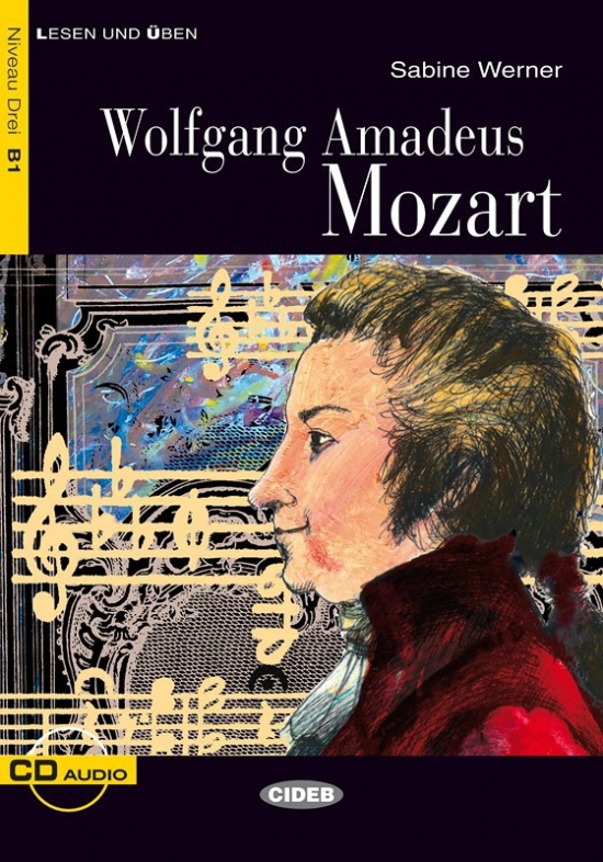 BLACK CAT - Wolfgang Amadeus Mozart + CD (B1)