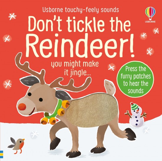 Usborne touchy-feely sounds Don´t Tickle the Reindeer!