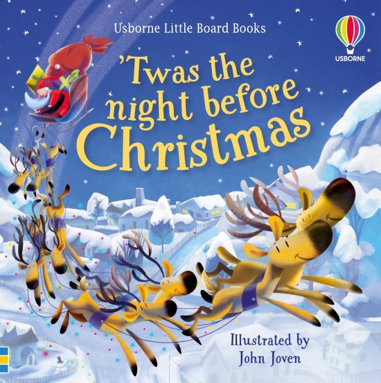 Usborne Little Board Books Twas the Night Before Christmas