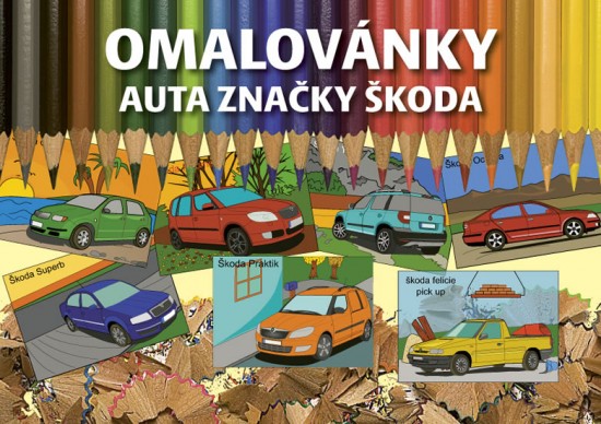  Omalovánky auta značky Škoda : 8594168990386