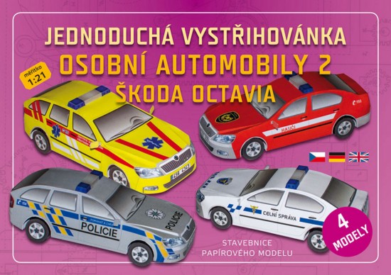 Osobní automobily 2 Škoda Octavia (4 modely) : 8594168990690