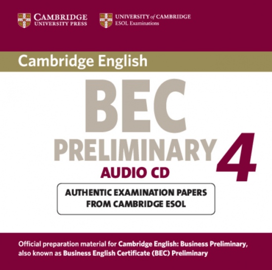 Cambridge BEC Preliminary 4 Audio CD