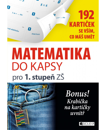 Matematika do kapsy pro 1.stup. ZŠ  (192 kartiček)