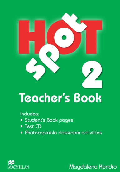 Hot Spot 2 Teacher´s Book + Test CD Macmillan