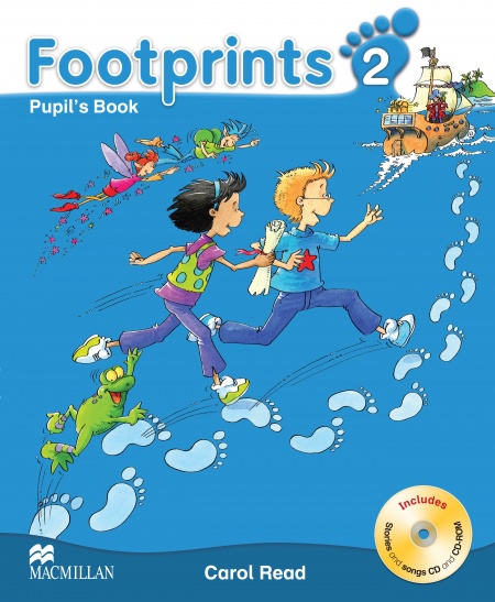 Footprints 2 Pupil´s Book Pack (Pupil´s Book, CD-ROM, Songs & Stories Audio CD & Portfolio Booklet)