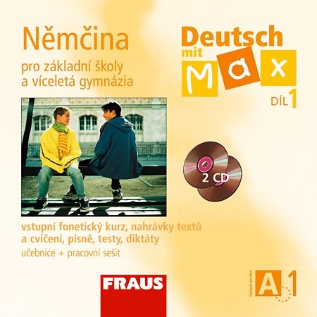 Deutsch mit Max A1 díl 1 CD /2 ks/ (němčina jako 2.cizí jazyk na ZŠ)