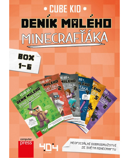 Deník malého Minecrafťáka BOX 1-6