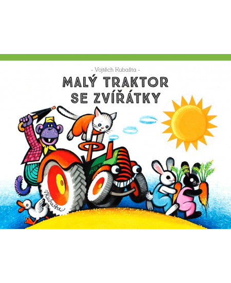 Malý traktor se zvířátky