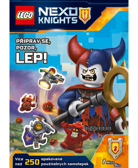 LEGO® NEXO KNIGHTS™ Připrav se, pozor, lep! : 9788025146385