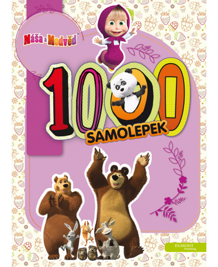 Máša a medvěd - 1000 samolepek