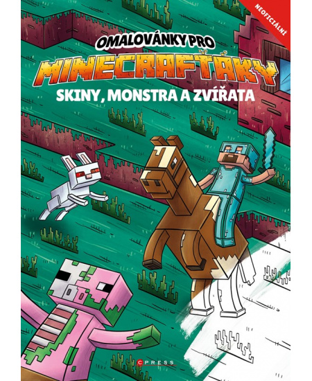 Omalovánky pro Minecrafťáky 