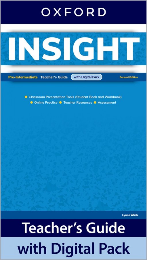 Insight Second Edition Pre-Intermediate Teacher´s Guide with Digital pack Oxford University Press