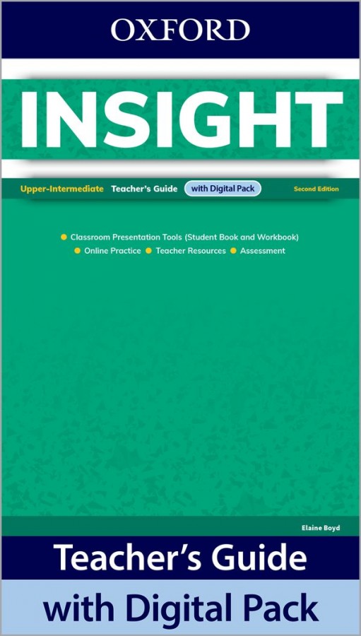 Insight Second Edition Upper Intermediate Teacher´s Guide with Digital pack Oxford University Press