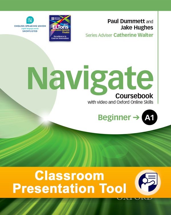 Navigate Beginner A1: Classroom Presentation Tool Coursebook eBook (OLB)