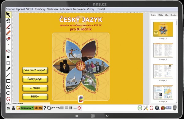 MIUč+ Český jazyk 9 - školní multilicence na 1 školní rok 9-55-A1