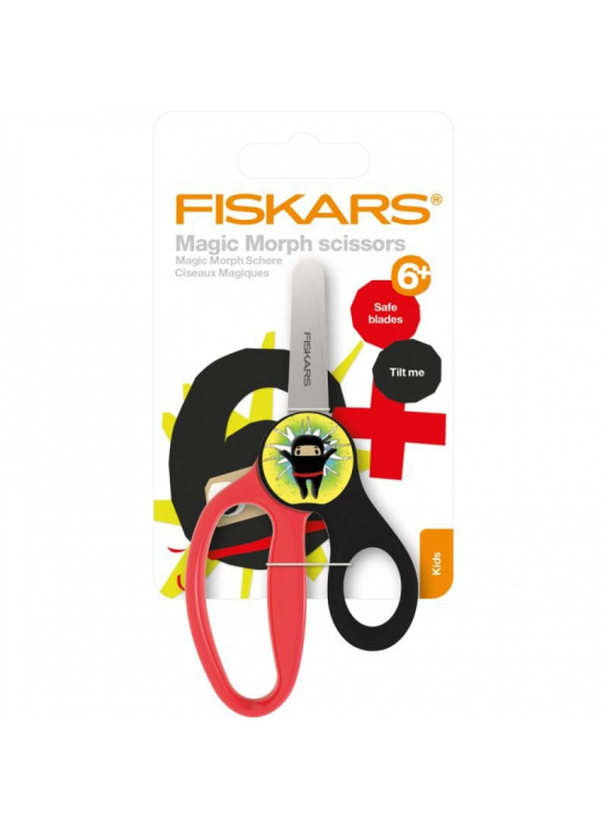 Fiskars Kids Scissors 13cm Red 6+
