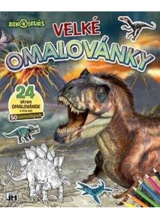 Dinosauři - Velké omalovánky