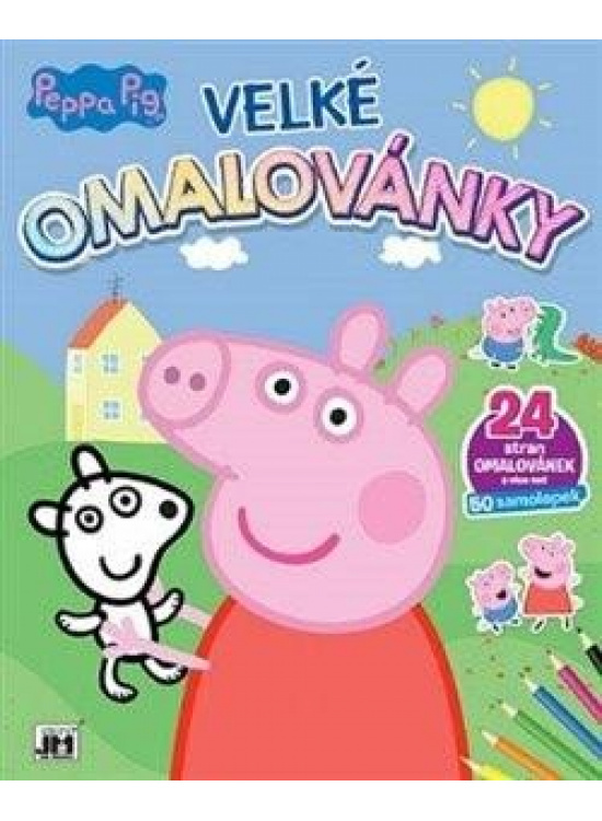 Peppa Pig - Velké omalovánky