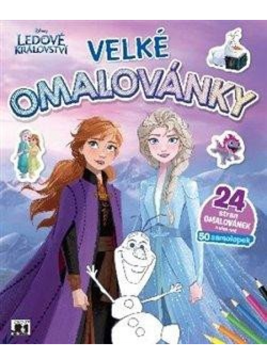 Ledové království - Velké omalovánky