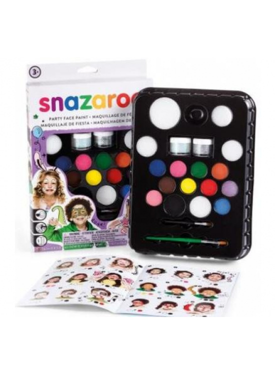 Snazaroo Obličejové barvy - Velká sada Party pack