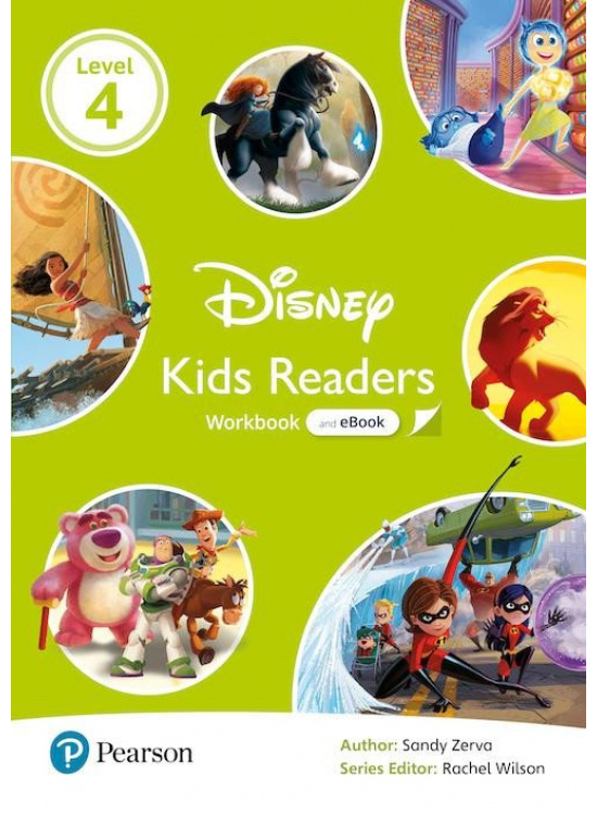 Pearson English Kids Readers: Level 4 Workbook with eBook and Online Resources (DISNEY)