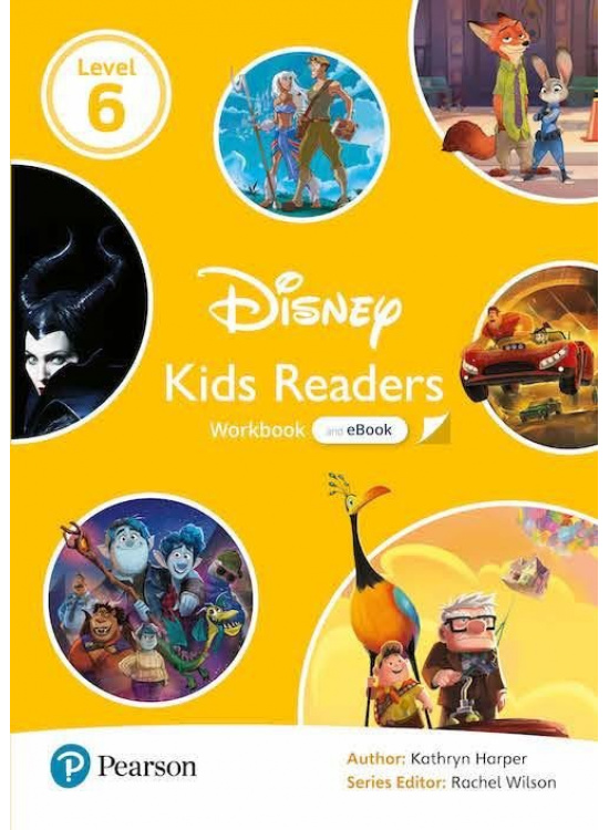 Pearson English Kids Readers: Level 6 Workbook with eBook and Online Resources (DISNEY)