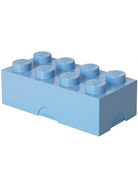 Svačinový box LEGO - světle modrý
