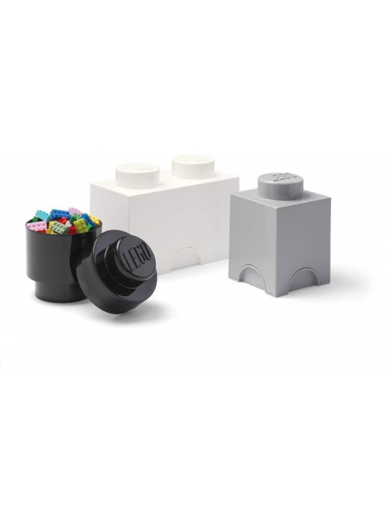 Úložný box LEGO Multi-Pack 3 ks - černý, bílý, šedý SmartLife s.r.o.