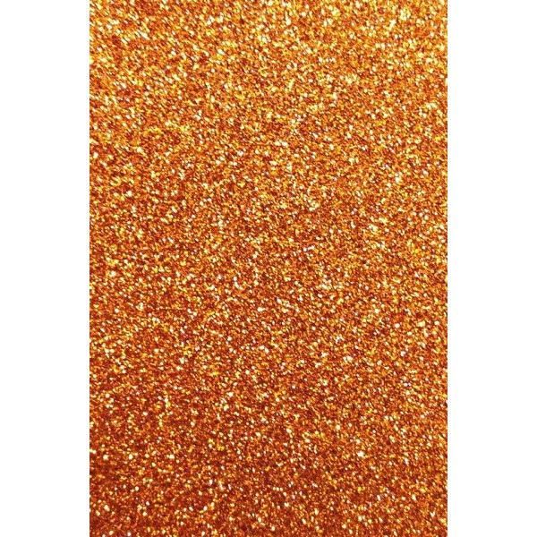 Třpytivý papír, 200 g, A4 - oranžová Aladine