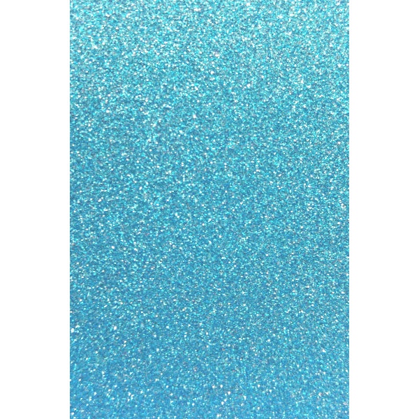 Třpytivý papír, 200 g, A4 - světle modrá