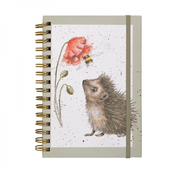 Kroužkový zápisník A5 Wrendale Designs – ježek