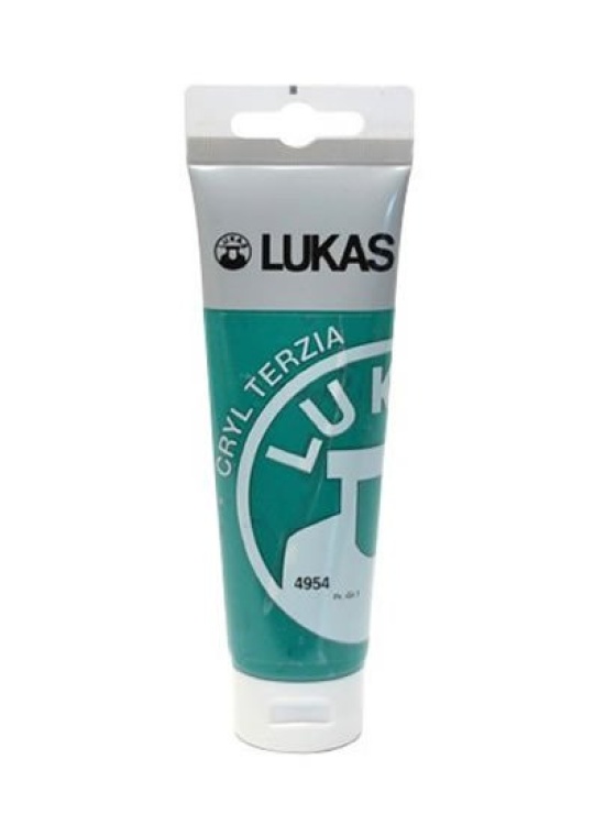 LUKAS akrylová barva TERZIA - Viridian 125 ml