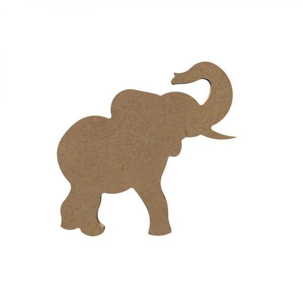 Dřevěný výřez k dekoraci Gomille, 13 x 14 cm – slon malý Aladine