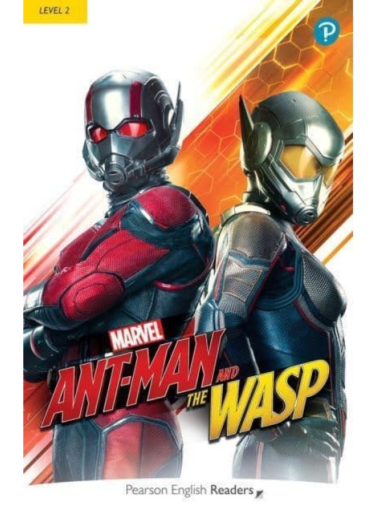 Pearson English Readers: Level 2 Marvel Ant-Man and the Wasp Book + Code