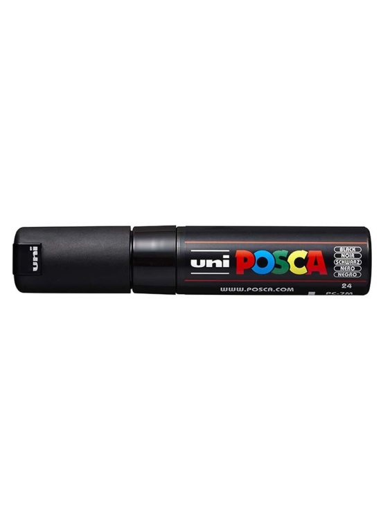 POSCA akrylový popisovač / černý 4,5-5,5 mm