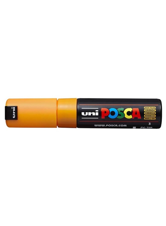 POSCA akrylový popisovač / světle žlutý 4,5-5,5 mm