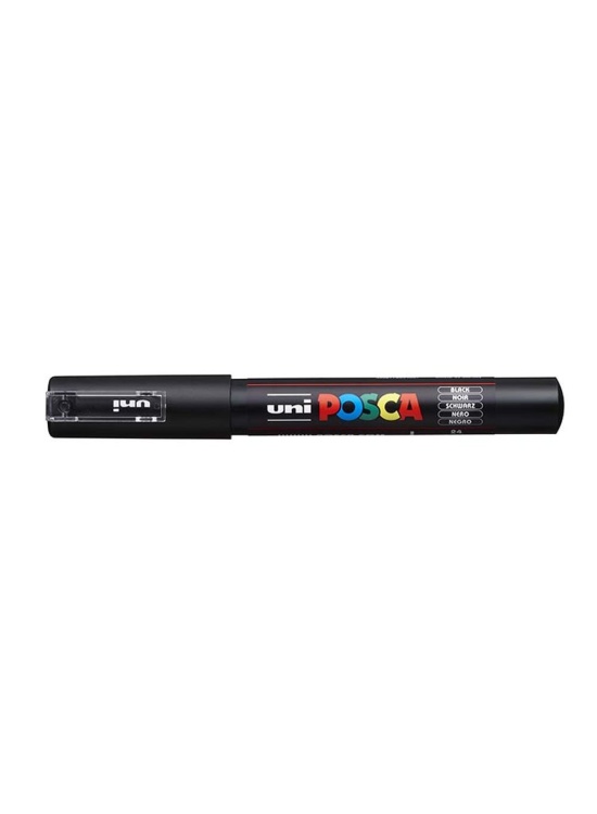 POSCA akrylový popisovač - černý 0,7 - 1 mm