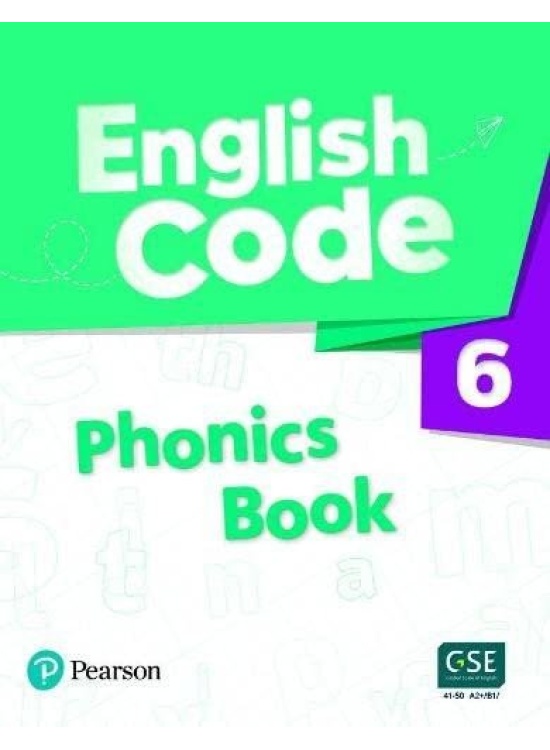 English Code 6 Phonics Book with Audio & Video QR Code