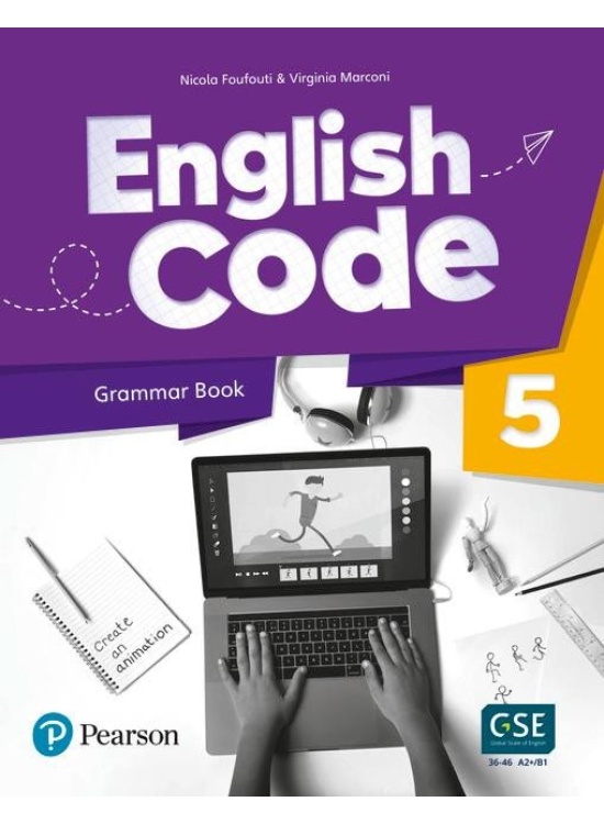 English Code 5 Grammar Book with Video Online Access Code