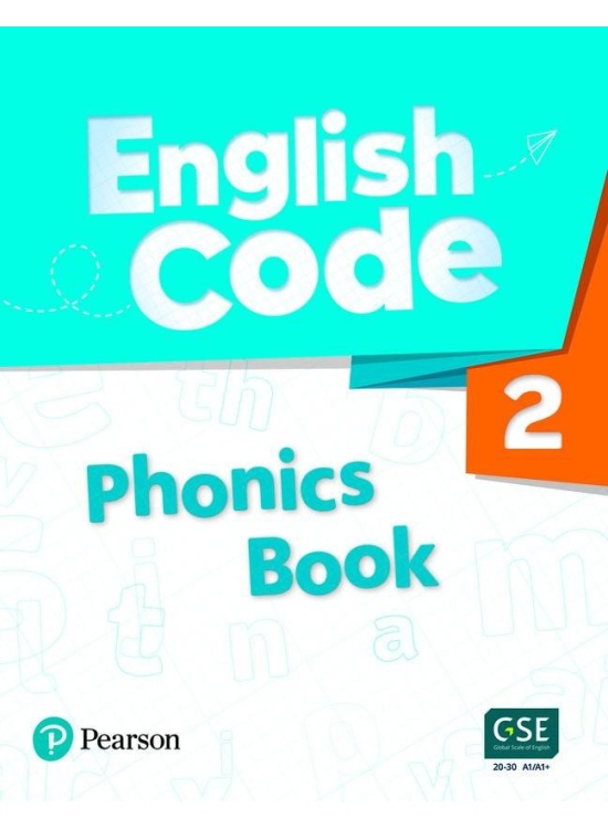 English Code 2 Phonics Book with Audio & Video QR Code