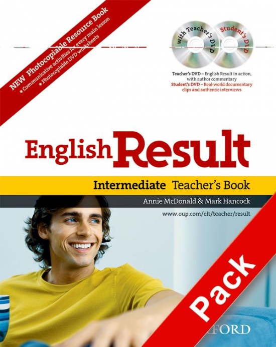 English Result Intermediate Teacher´s Resource Pack with DVD and Photocopiable Materials Book