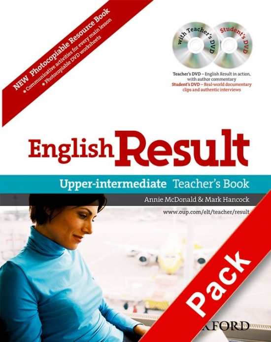 English Result Upper-Intermediate Teacher´s Resource Pack with DVD and Photocopiable Materials Book