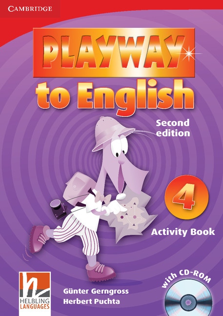 Playway to English 4 (2nd Edition) Activity Book with CD-ROM