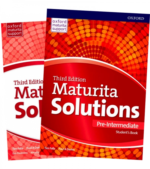 Maturita Solutions 3rd Edition Pre-Intermediate Student´s Book + Workbook CZ balíček : 9780194510578p