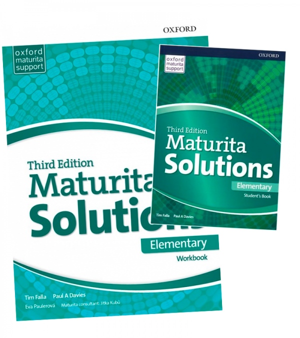 Maturita Solutions 3rd Edition Elementary Student´s Book + Workbook CZ balíček