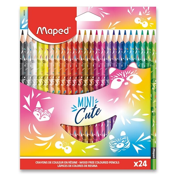 Pastelky Maped Color'Peps Mini Cute 24 barev : 3154148622031