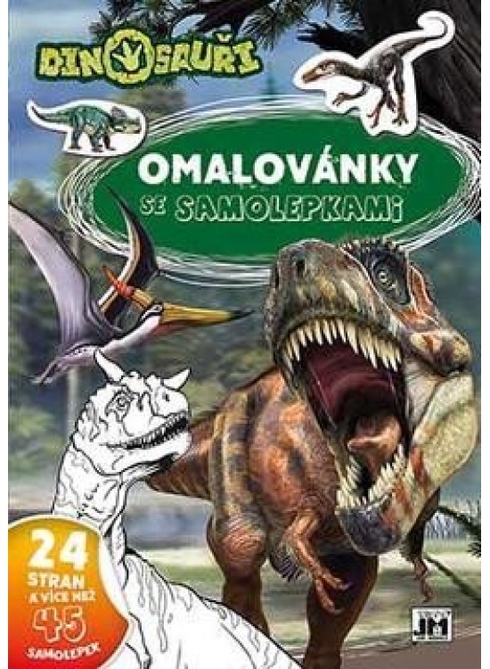 Dinosauři - Omalovánky A4+