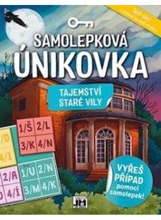 Samolepková únikovka Tajemství staré vily