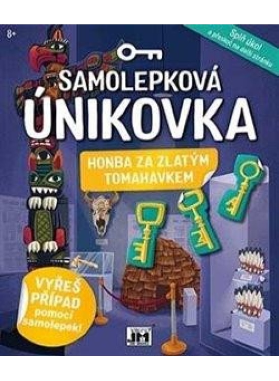 Samolepková únikovka Honba za zlatým tomahavkem