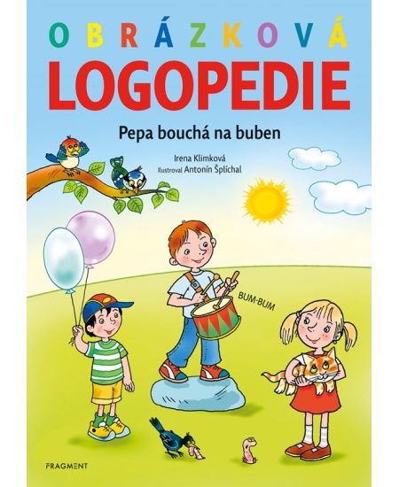 Obrázková logopedie – Pepa bouchá na buben